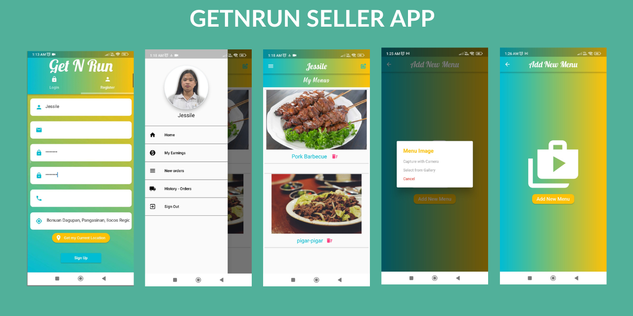 GetNRun Seller App