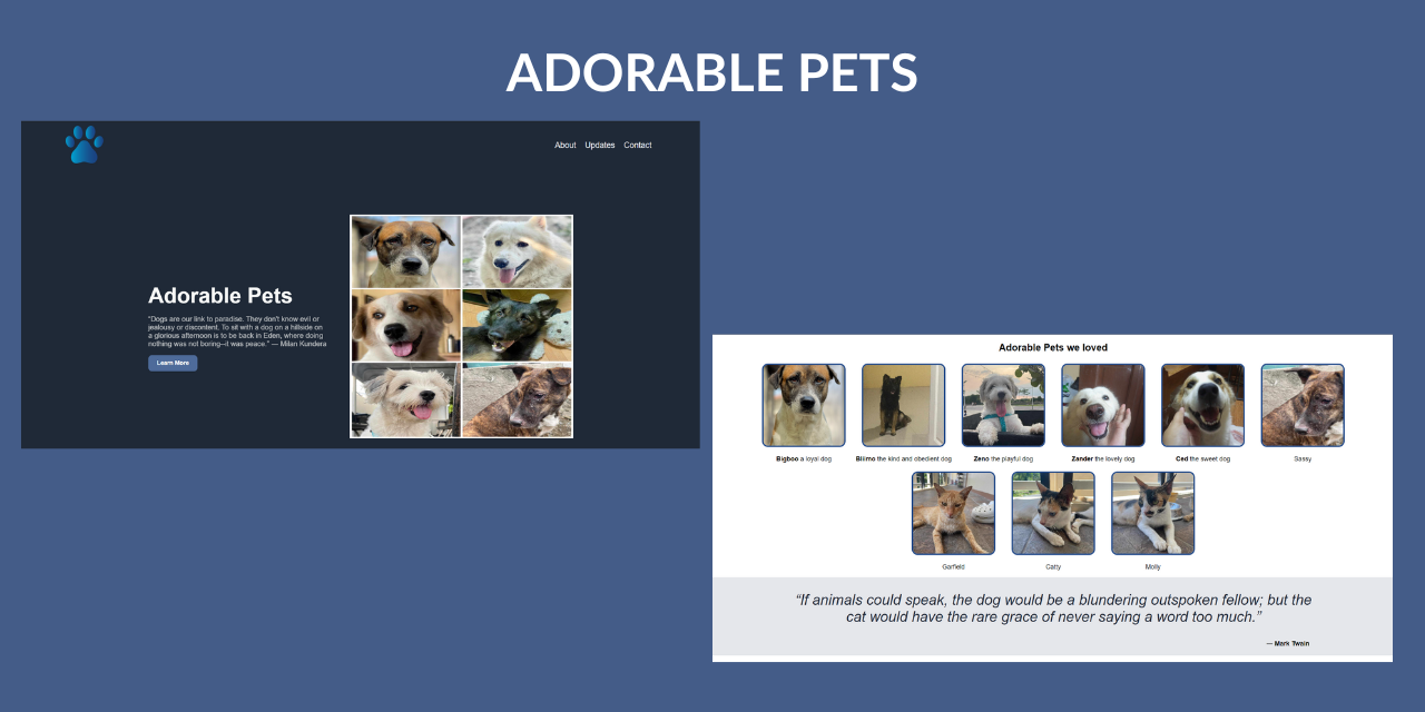 Adorable Pets